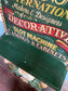 Hand painted funfair circus Mermaid sculpture with vintage sign