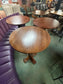 Set of 3 High Poseur Tables – Solid Wooden Tops – Pub Bar Restaurant Furniture