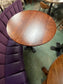 Set of 3 High Poseur Tables – Solid Wooden Tops – Pub Bar Restaurant Furniture