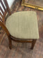 Set of 10 Traditional Wooden Dining Chairs – Brand New Seat Pads