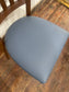 Set of 10 Traditional Wooden Dining Chairs – Brand New Seat Pads