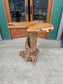 Large High Rootwood Table Live Edge Rustic Natural Tree Trunk Bar Table