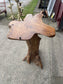 Large High Rootwood Table Live Edge Rustic Natural Tree Trunk Bar Table