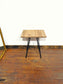 Solid Wood 2 Seater Dining Table Black Hairpin Legs Café Restaurant Table