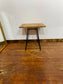 Solid Wood 2 Seater Dining Table Black Hairpin Legs Café Restaurant Table