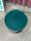 Irish Harp Side Table Irish Celtic Metal Occasional Green Gold Pub Bar Decor