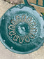 Irish Harp Cast Iron Chair Celtic Style Ornate Metal Pub Chair