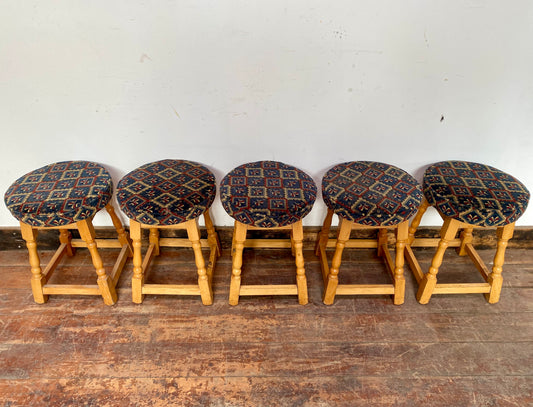 5 x low pub stools