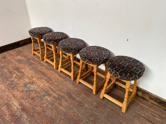 5 x low pub stools