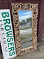 Ornate Gold Baroque Style Resin Wall Mirror – Large Decorative Rococo Mirror