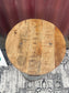 Industrial Upcycled Metal Drum Side Table Reclaimed Wood Top Rustic Bar Stool