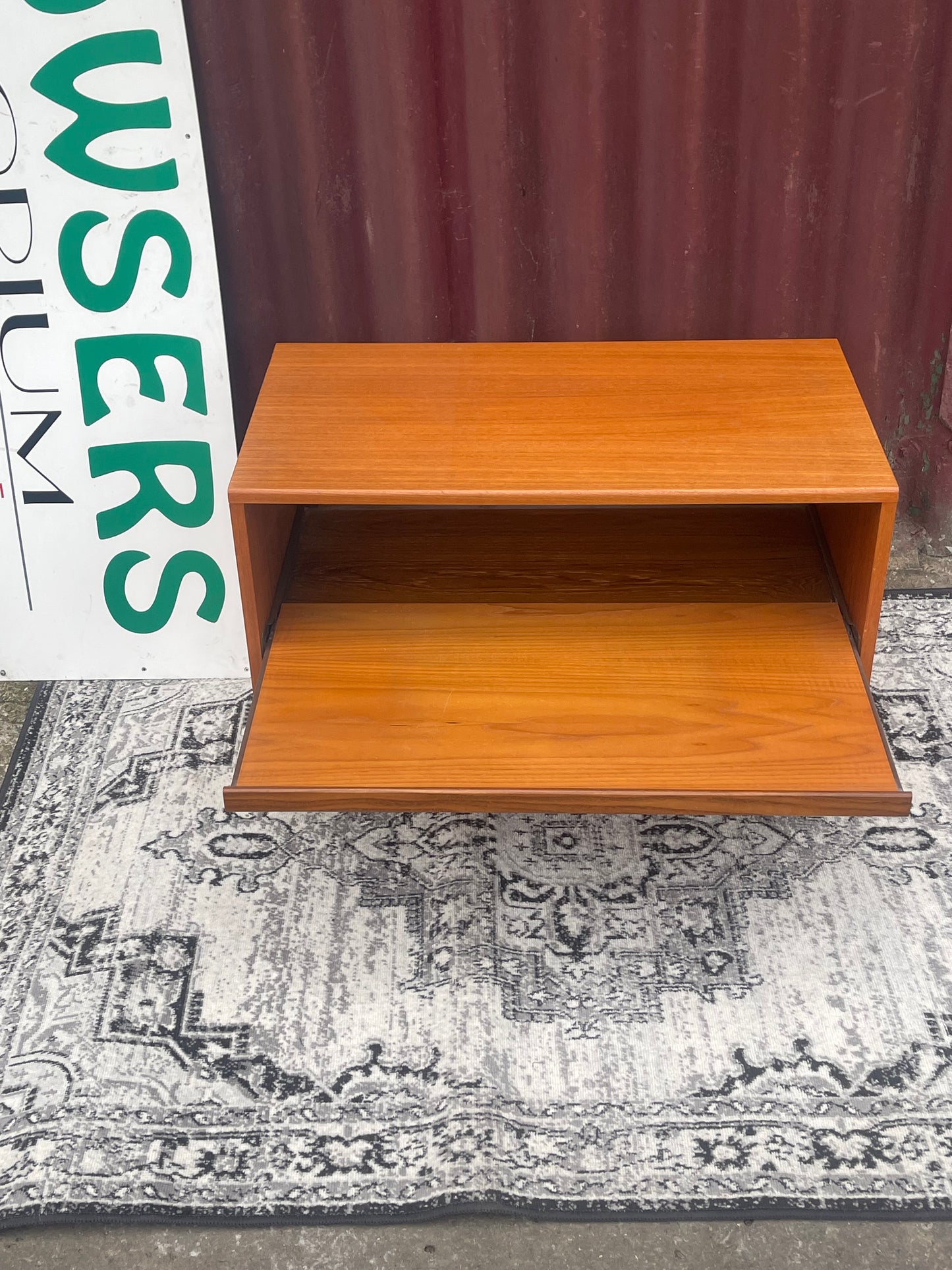 G-Plan Teak TV Cabinet Media Unit Mid Century Drop Down Door Retro Storage