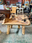 Rootwood Live Edge Dining Table & 2 Chairs Rustic Solid Wood Natural Set