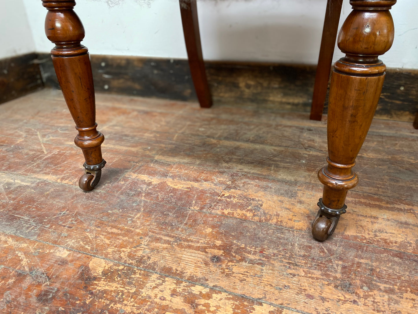 Pair of pretty matching antique chairs