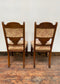 Pair of pretty matching antique chairs