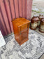 Antique Edwardian Oak Bedside Cabinet Pot Cupboard c.1900 Carved Gallery