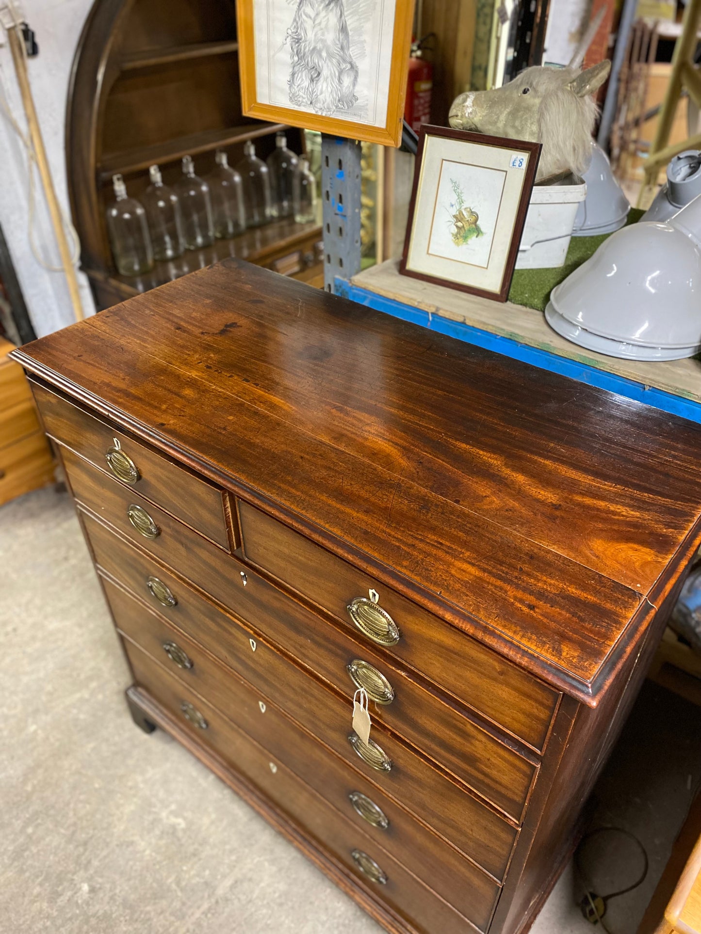 Beautiful antique chest of drawers