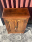 Antique Victorian Wooden Cabinet Cupboard c.1880–1900 Brass Hardware