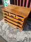 Antique Oak 9-Drawer Collectors Cabinet c.1880–1910 Small Storage Unit