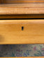 Antique Victorian Pine Dresser with Floral Tile Back c.1880–1910