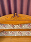 Antique Victorian Pine Dresser with Floral Tile Back c.1880–1910