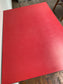 Vintage 1950s red formica table