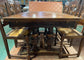 French antique solid wood extending dining table and 6 chairs