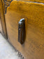 Antique oak carved sideboard drinks cabinet 1930s / 1940s