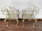 Pretty patio set with 2 chairs and table