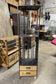 Tall industrial style wine bottle rack / storage unit