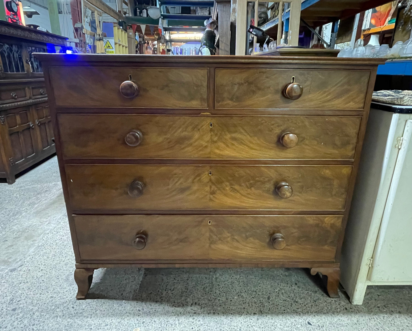 Large retro chest of drawers