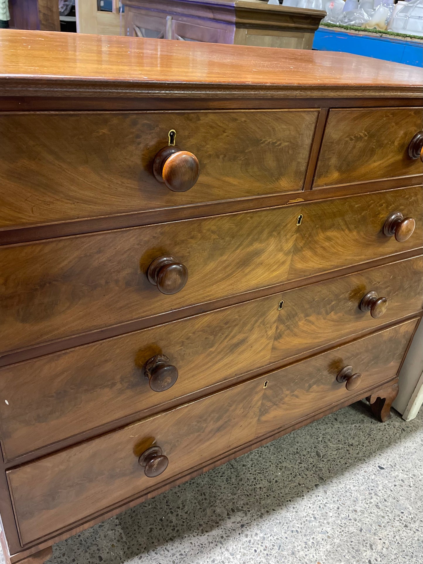 Large retro chest of drawers