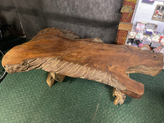 Unique root wood coffee table
