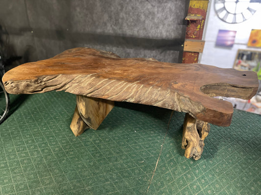 Unique root wood coffee table