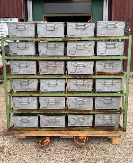 Industrial Totepan 6 tier storage unit for 24 pans