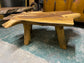 Root wood coffee table with 4 legs
