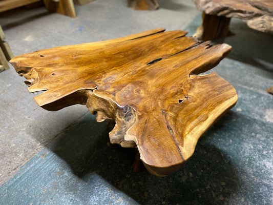 Root wood coffee table (1 leg)
