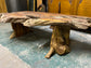 Root wood coffee table (2 legs)