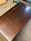 Small vintage chest of drawers in dark wood