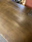 Antique solid oak tall sideboard / cabinet with ornate carvings