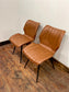 2 Alpha Tan Dining Chairs