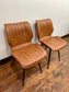 2 Alpha Tan Dining Chairs