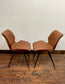 2 Alpha Tan Dining Chairs