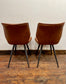 2 Alpha Tan Dining Chairs