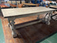 Large 8-seater rustic dining table ex-display