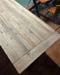 Large 8-seater rustic dining table ex-display