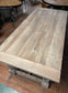 Large 8-seater rustic dining table ex-display