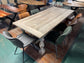 Large 8-seater rustic dining table ex-display