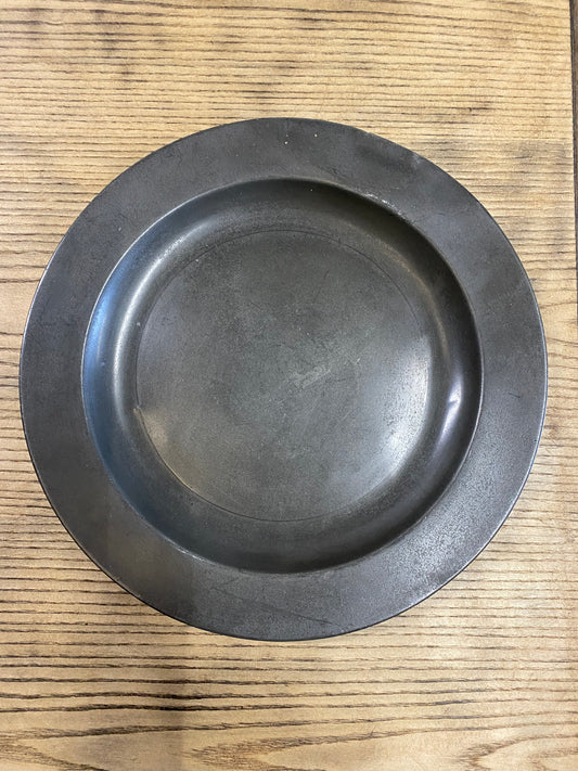 Georgian Pewter Plate