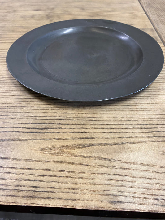 Georgian Pewter Plate